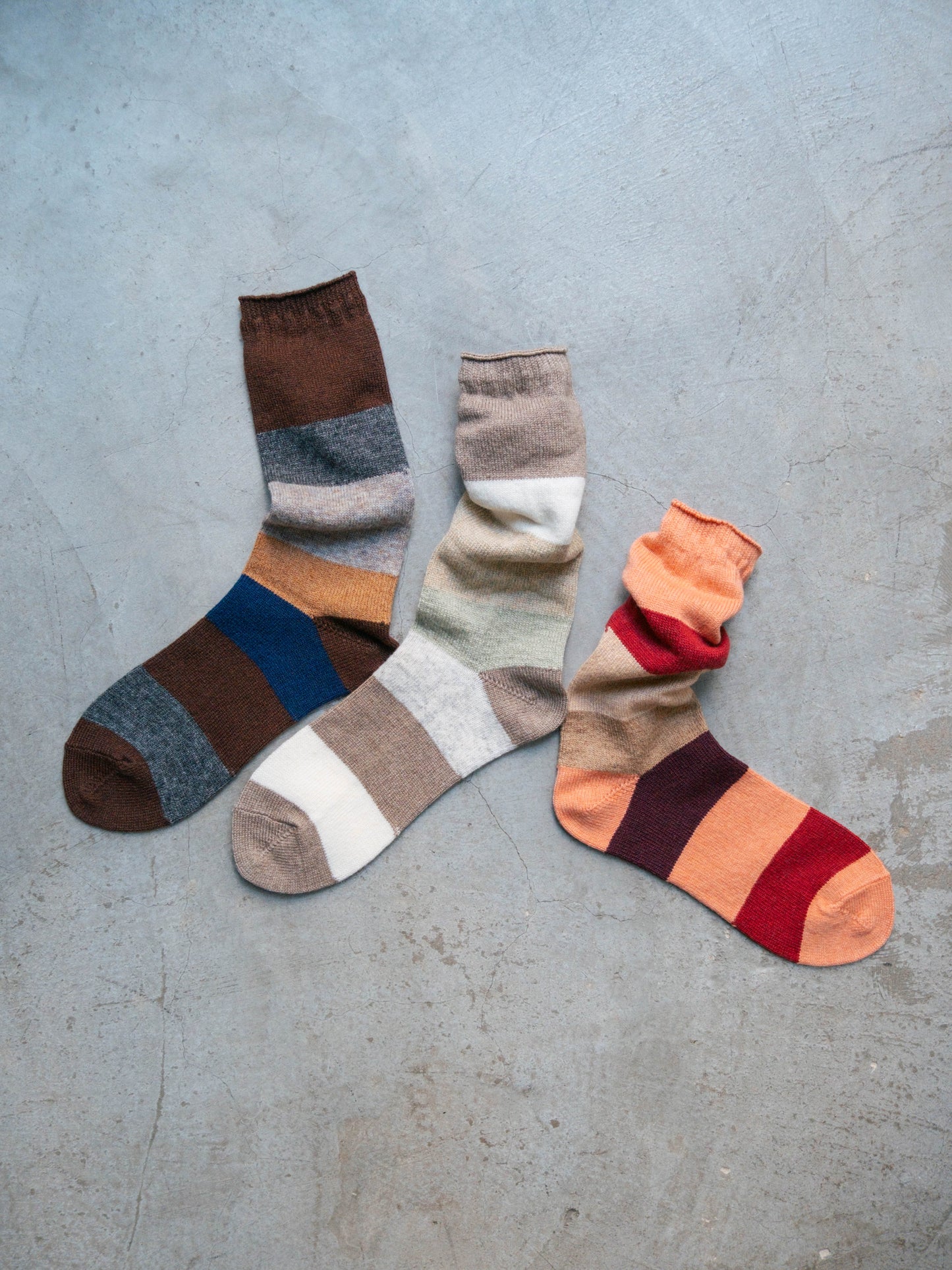 Switch stripes socks