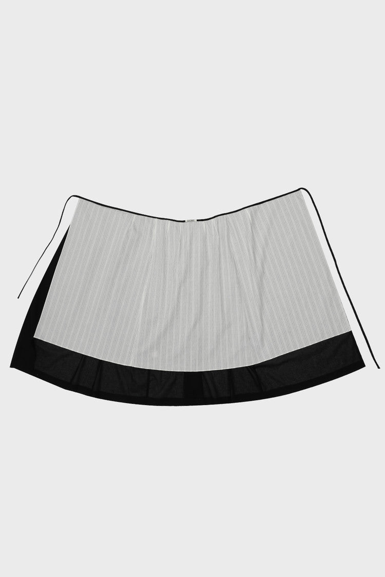 Reversible wrap skirt