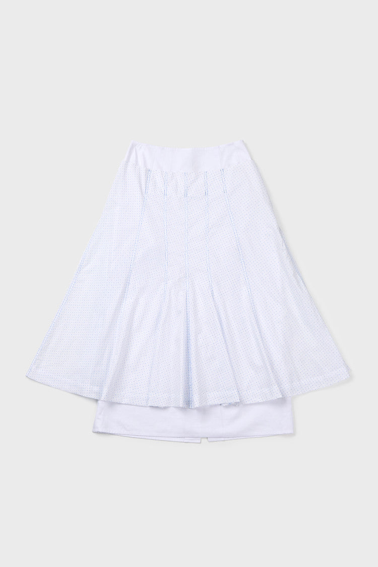 double layered skirt