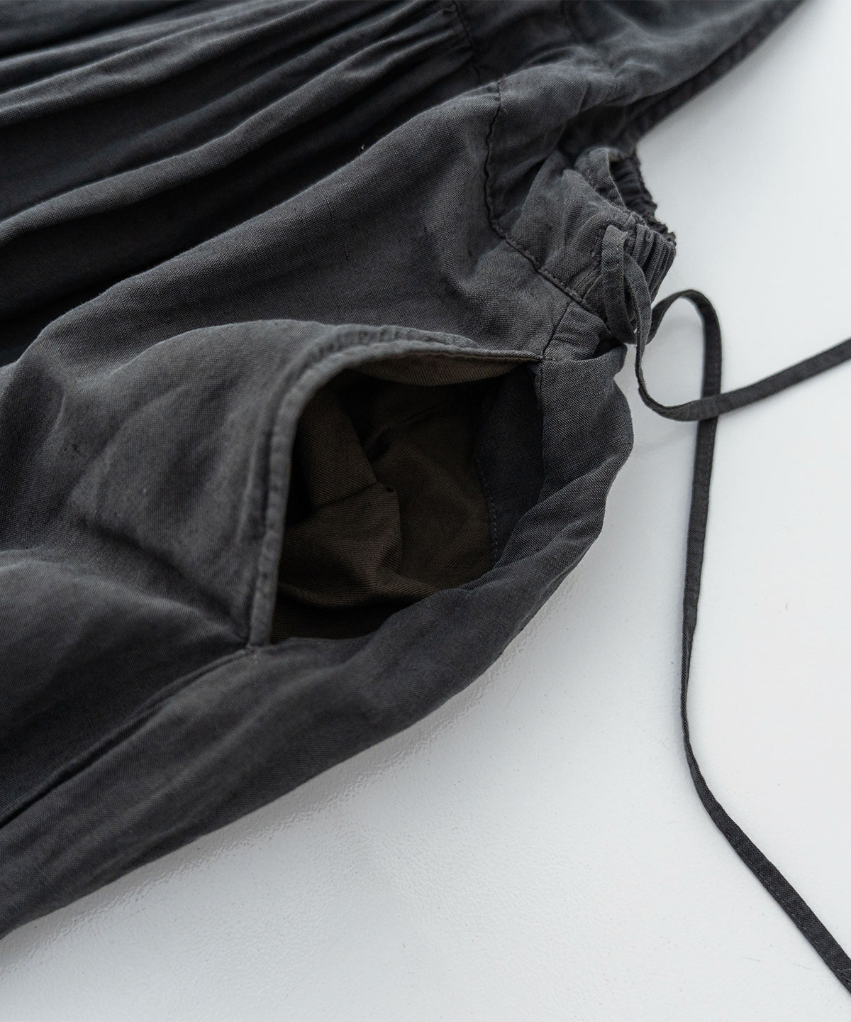nest Robe | Linen Silk Apron Dress