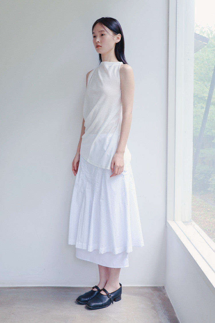 double layered skirt