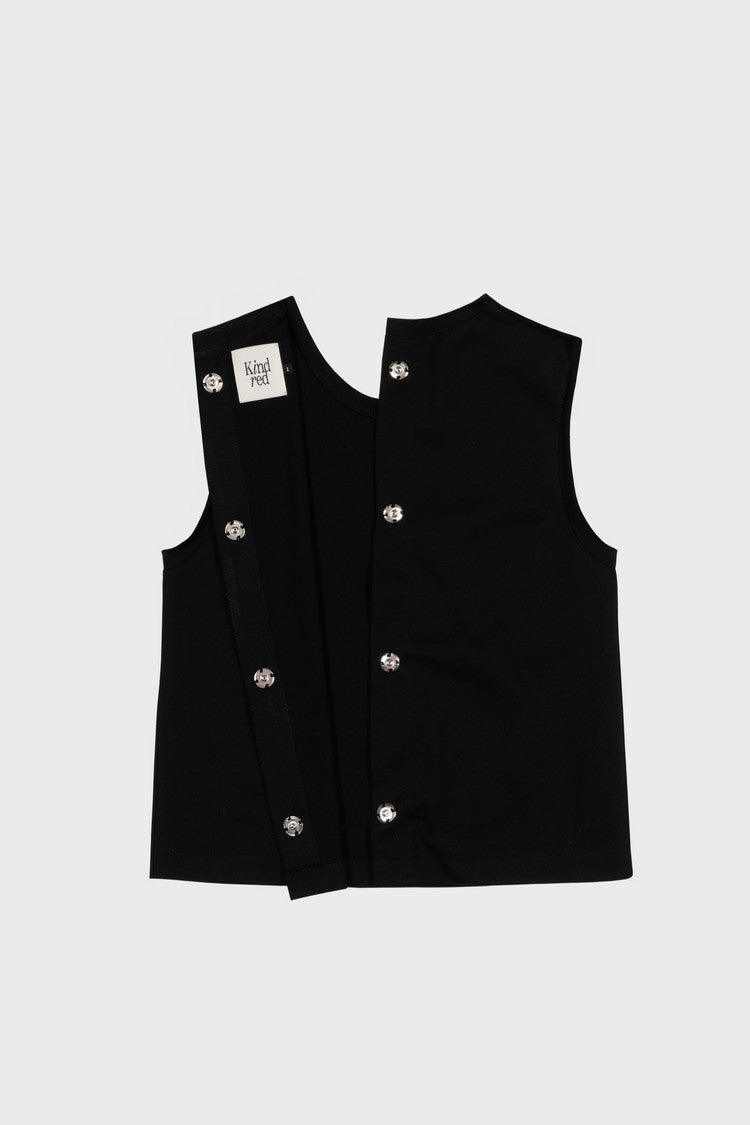 Open back sleeveless