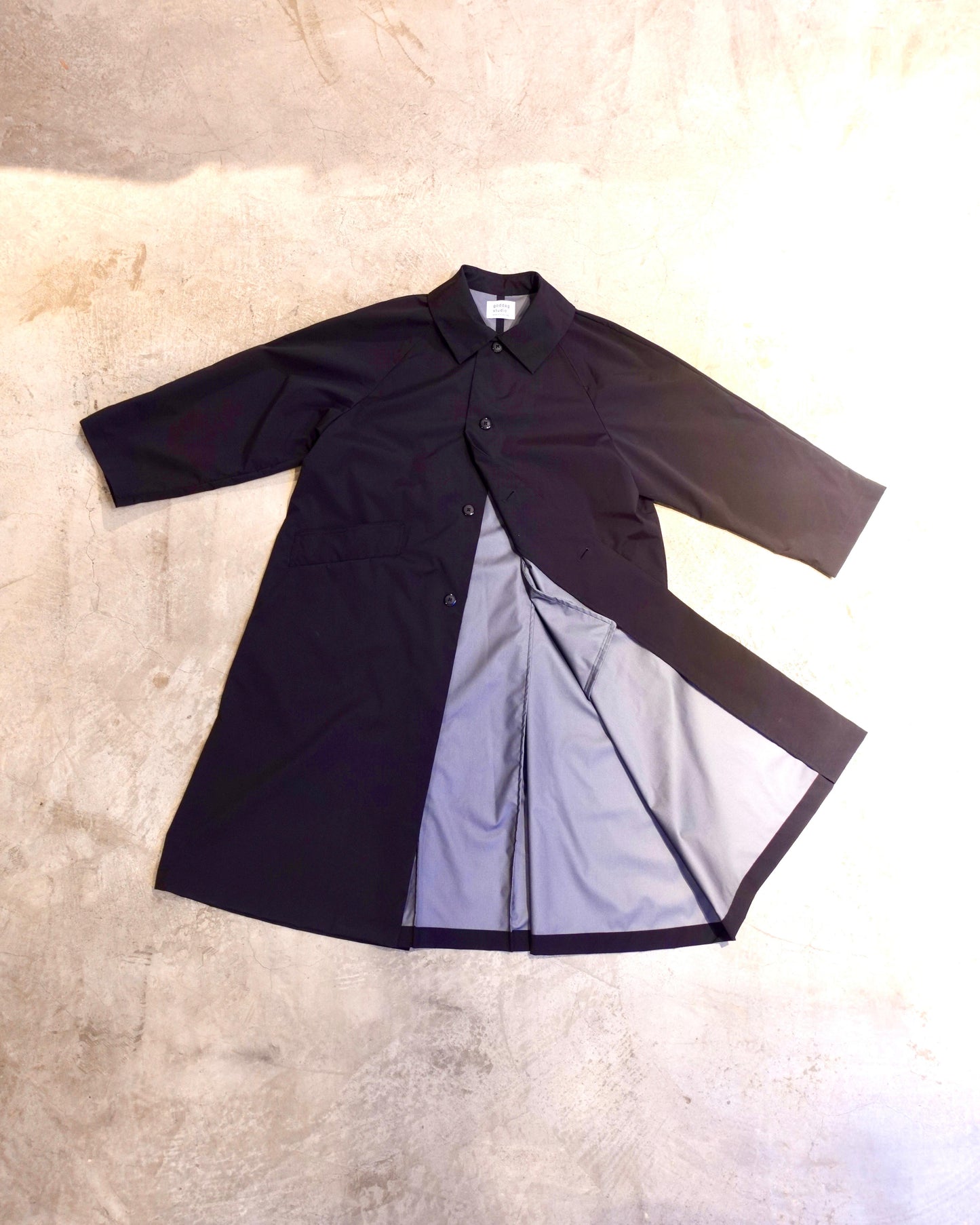 God Dag | Waterproof black coat