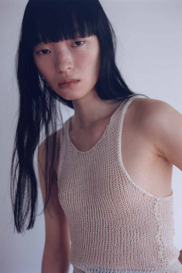 Pre Order | cotton knitted tank
