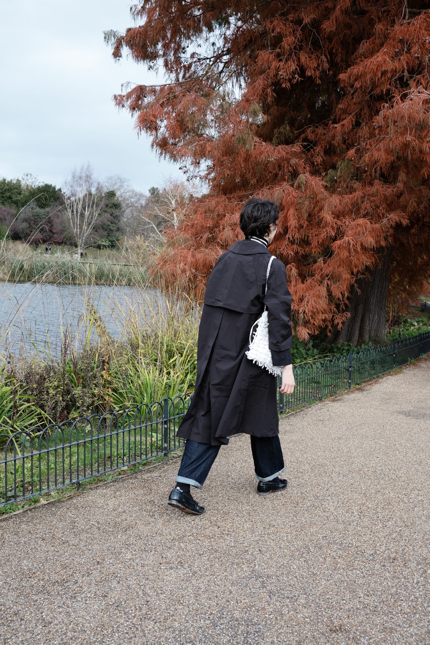 God Dag | Waterproof black coat