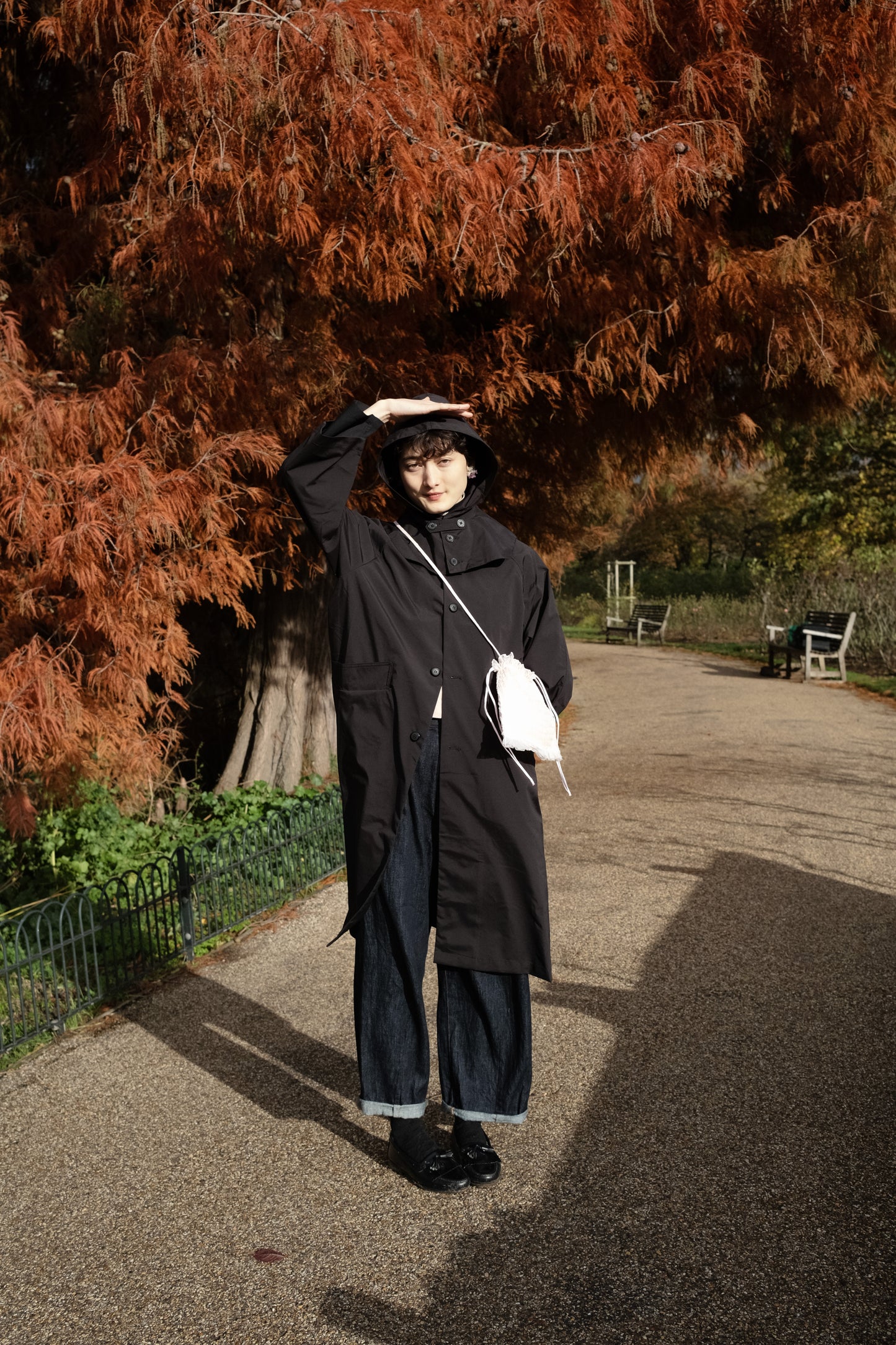 God Dag | Waterproof black coat