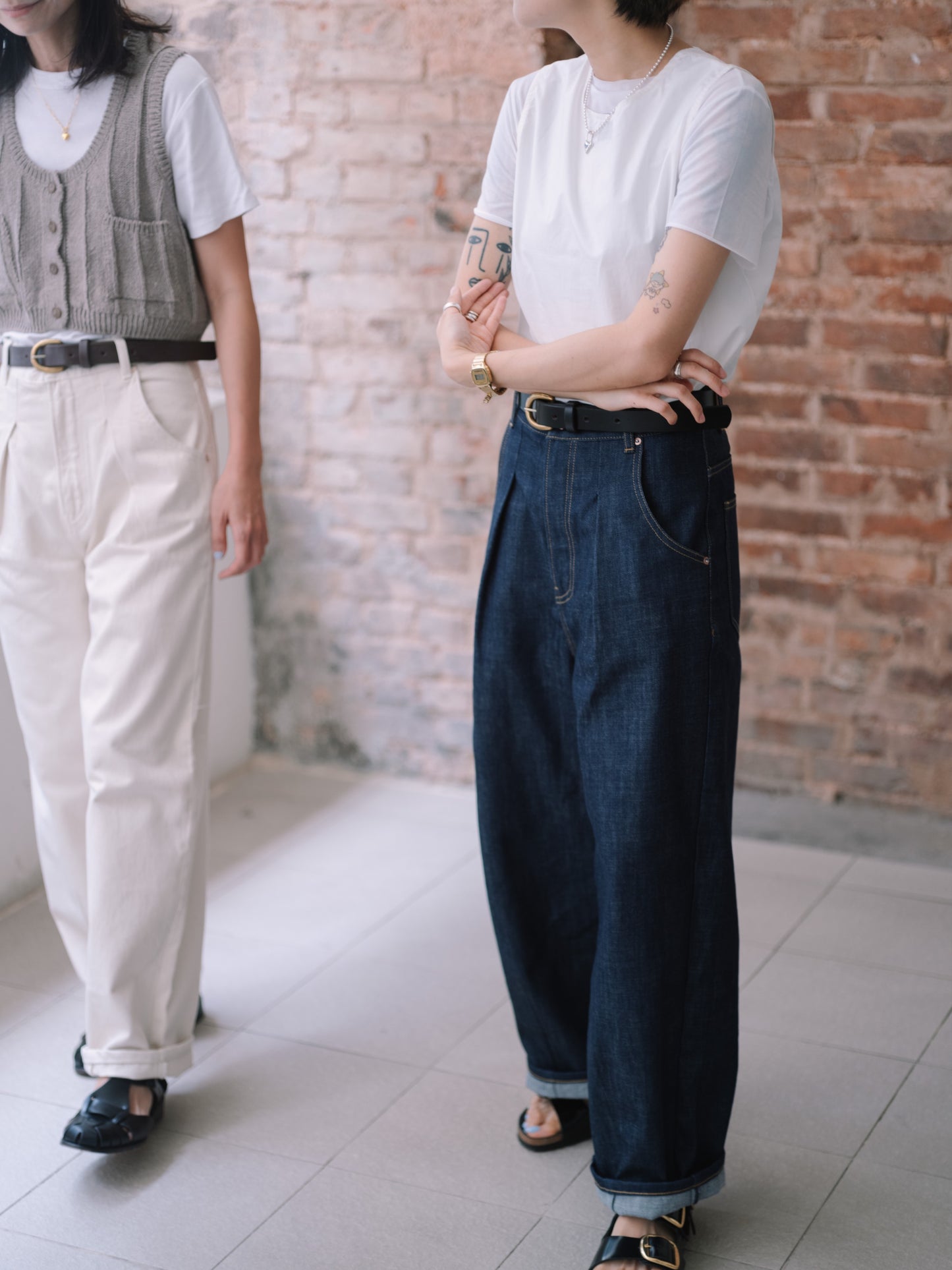 God Dag x Blackhorse Lane Ateliers Denim jeans ( 2 colors)