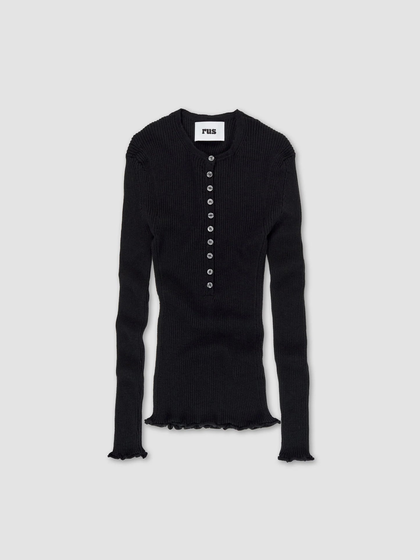 Camino sweater Ribbed fine sweater