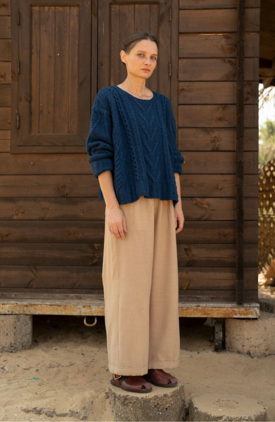 (Pre order) RB Robin wool pants