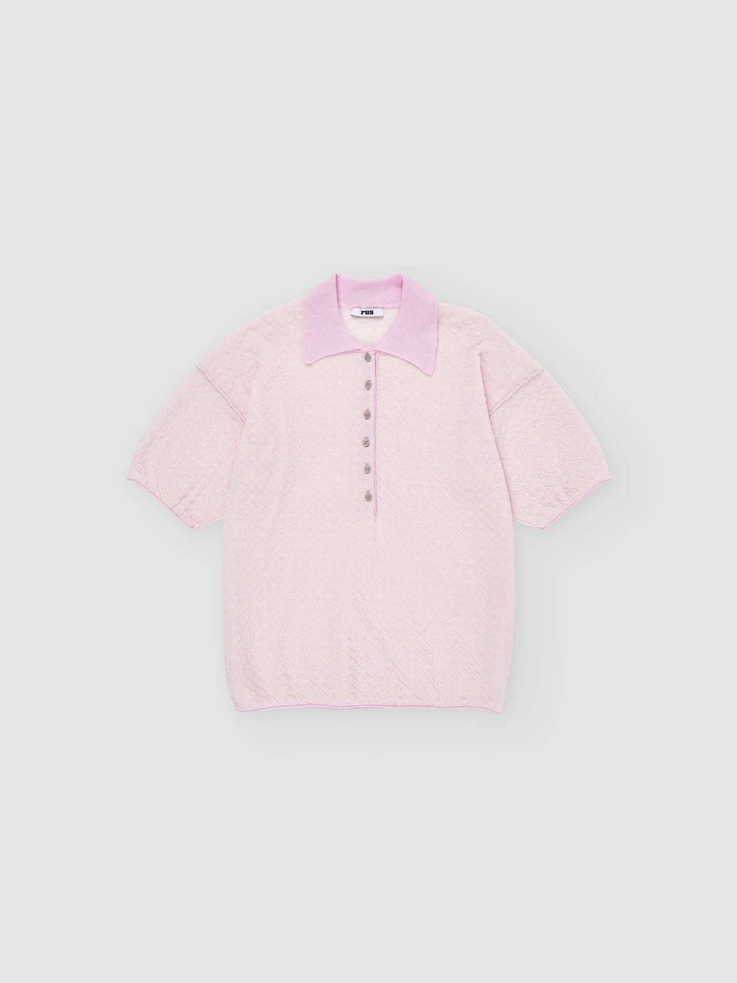 Mantel polo - Pale Pink