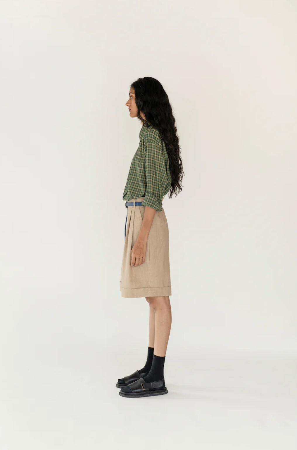 MARLEY shorts - BEIGE