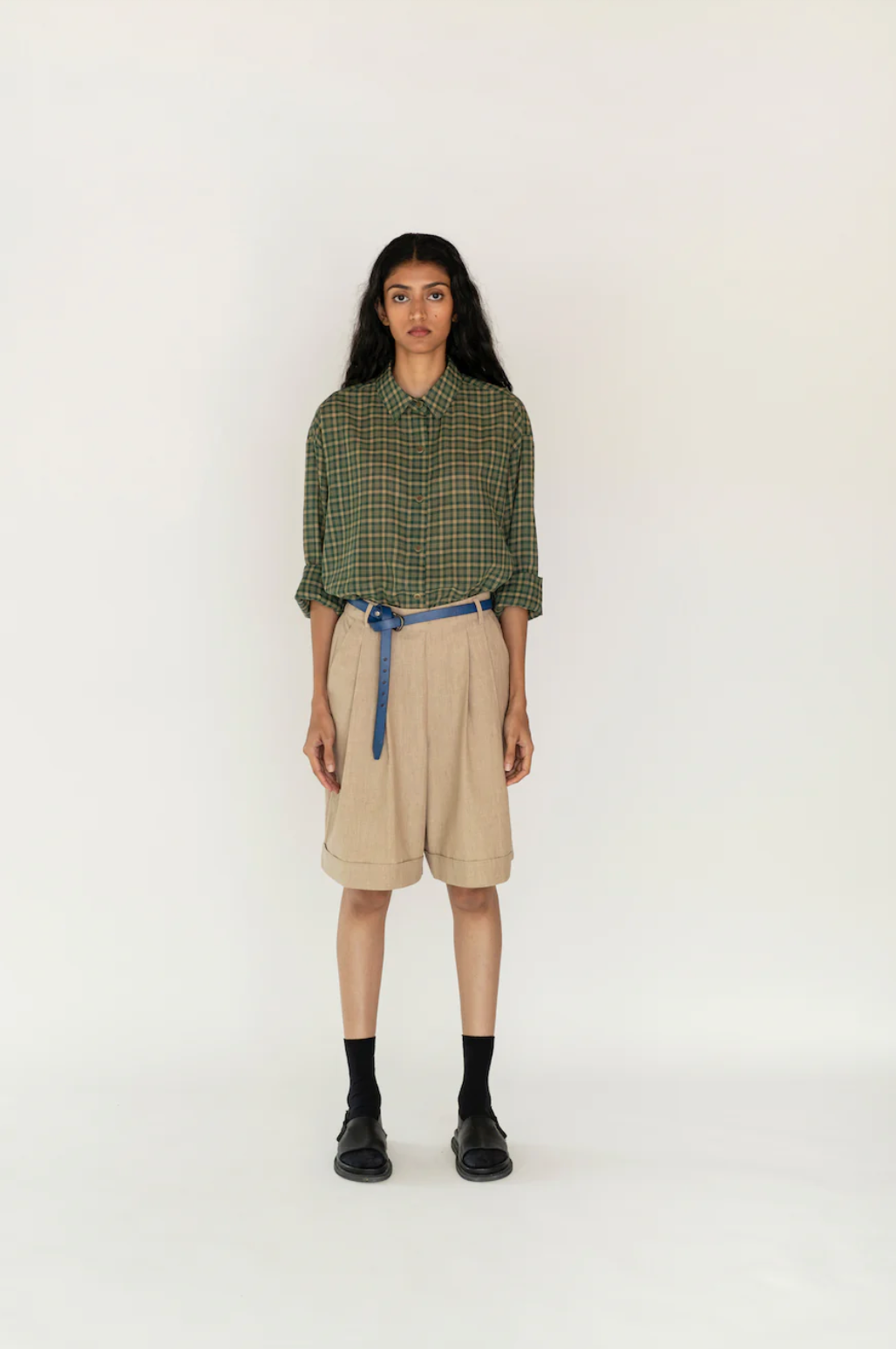 MARLEY shorts - BEIGE