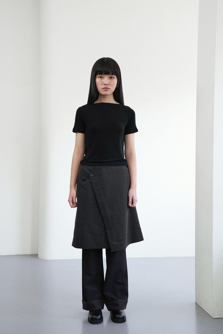 boatneck t-shirt