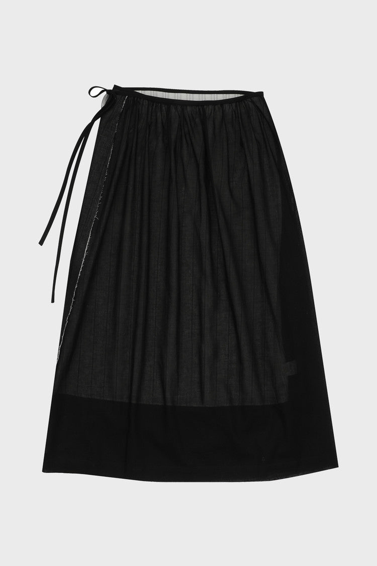 reversible wrap skirt