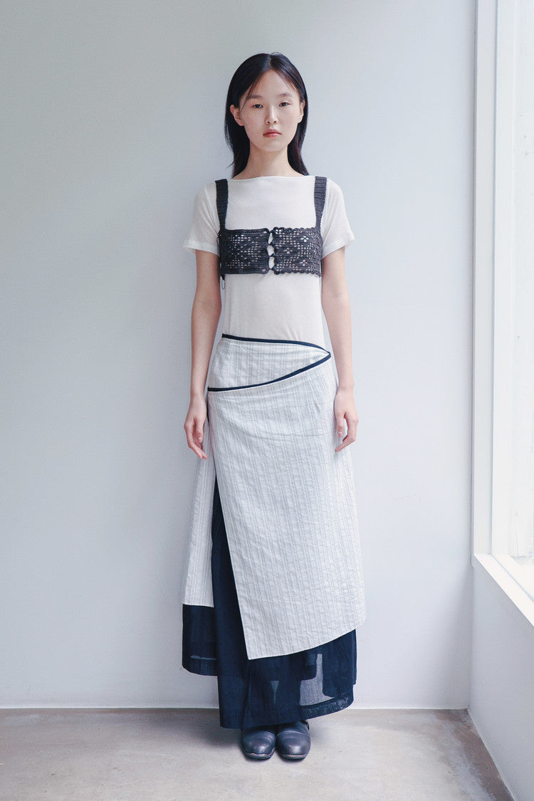reversible wrap skirt