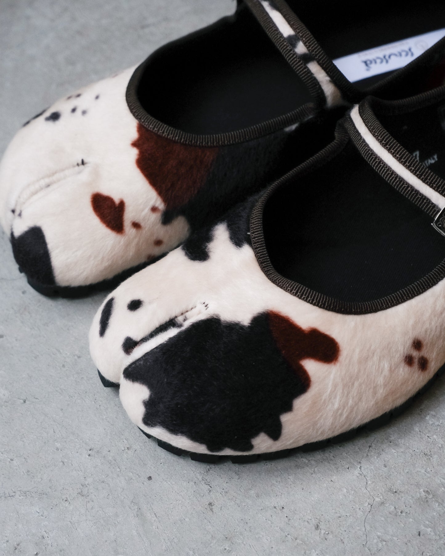 Tabi cow shoes