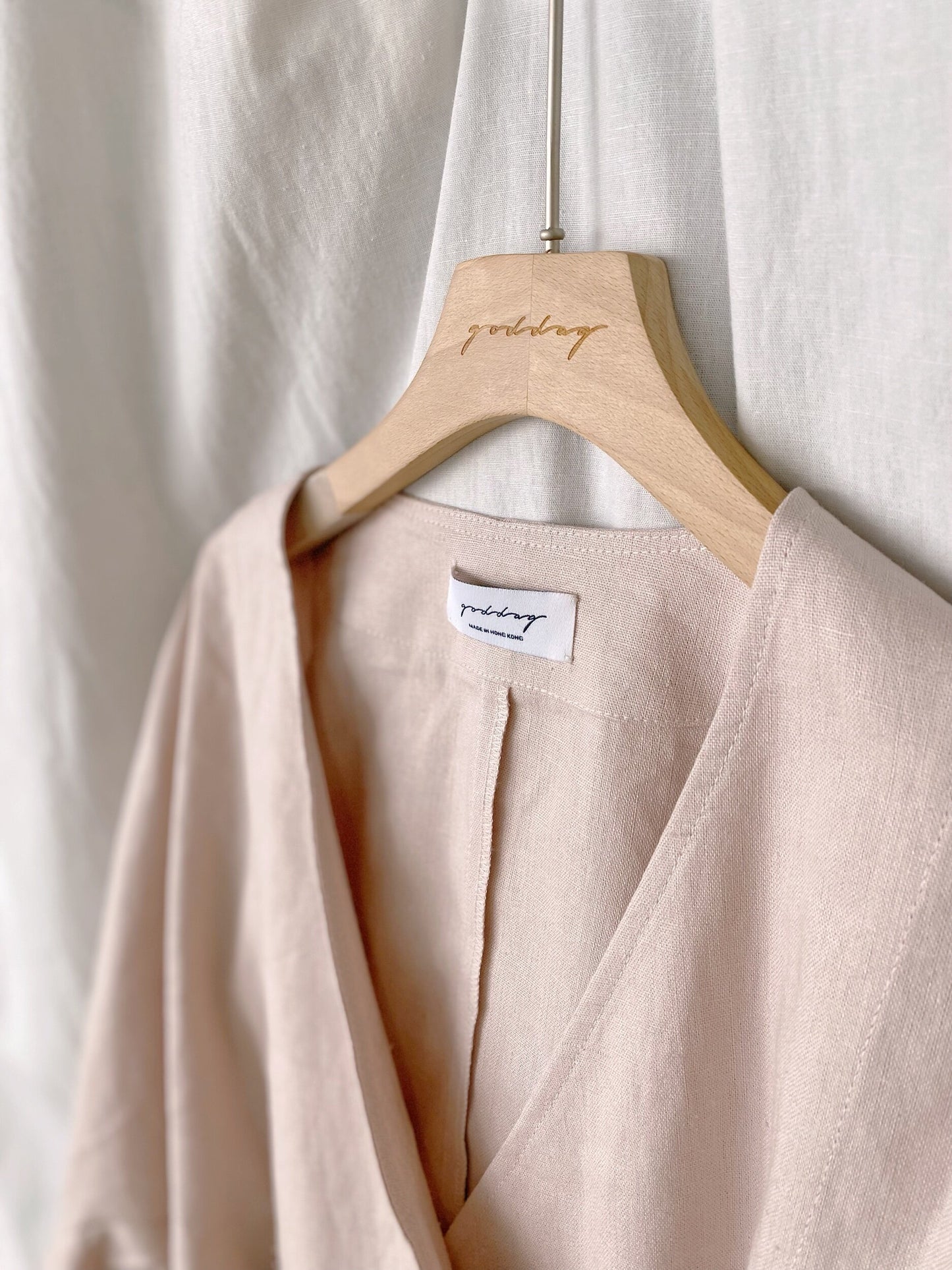 Linen Wrap Jacket