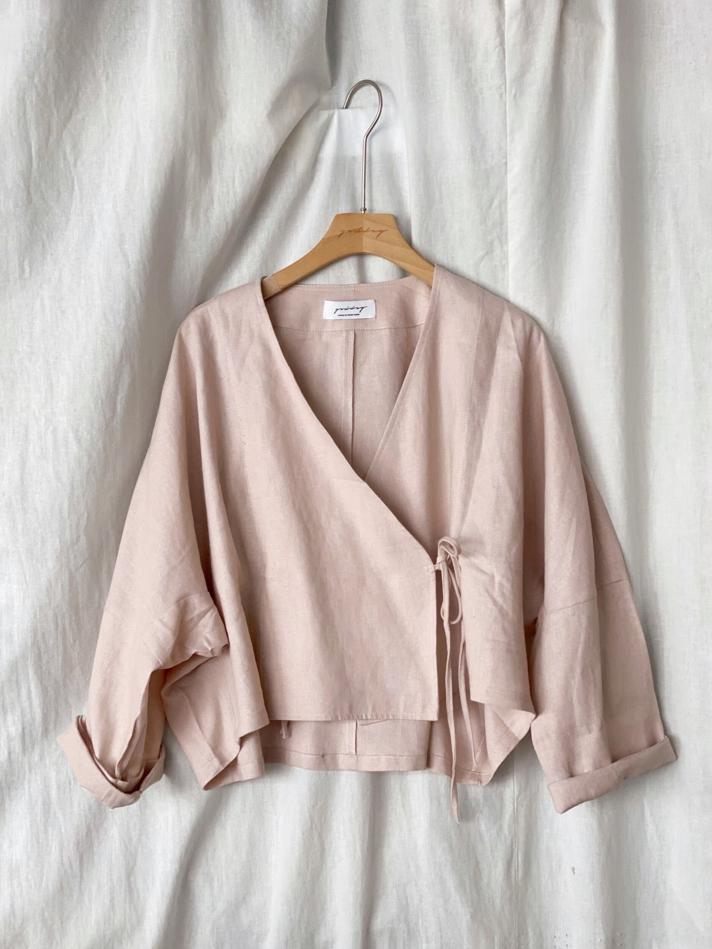 Linen Wrap Jacket