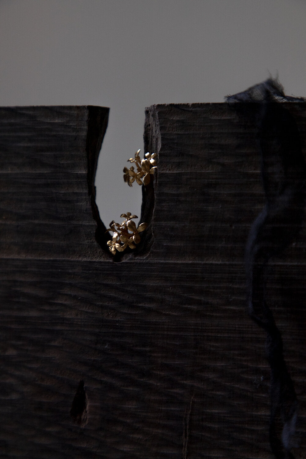 Hydrangea earrings