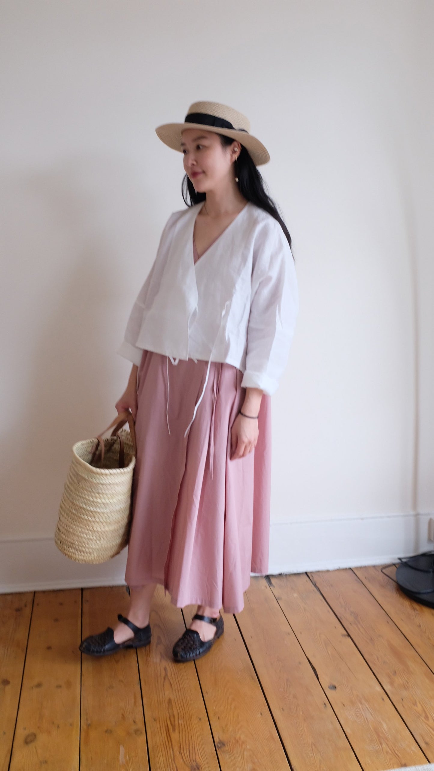 Linen Wrap Jacket