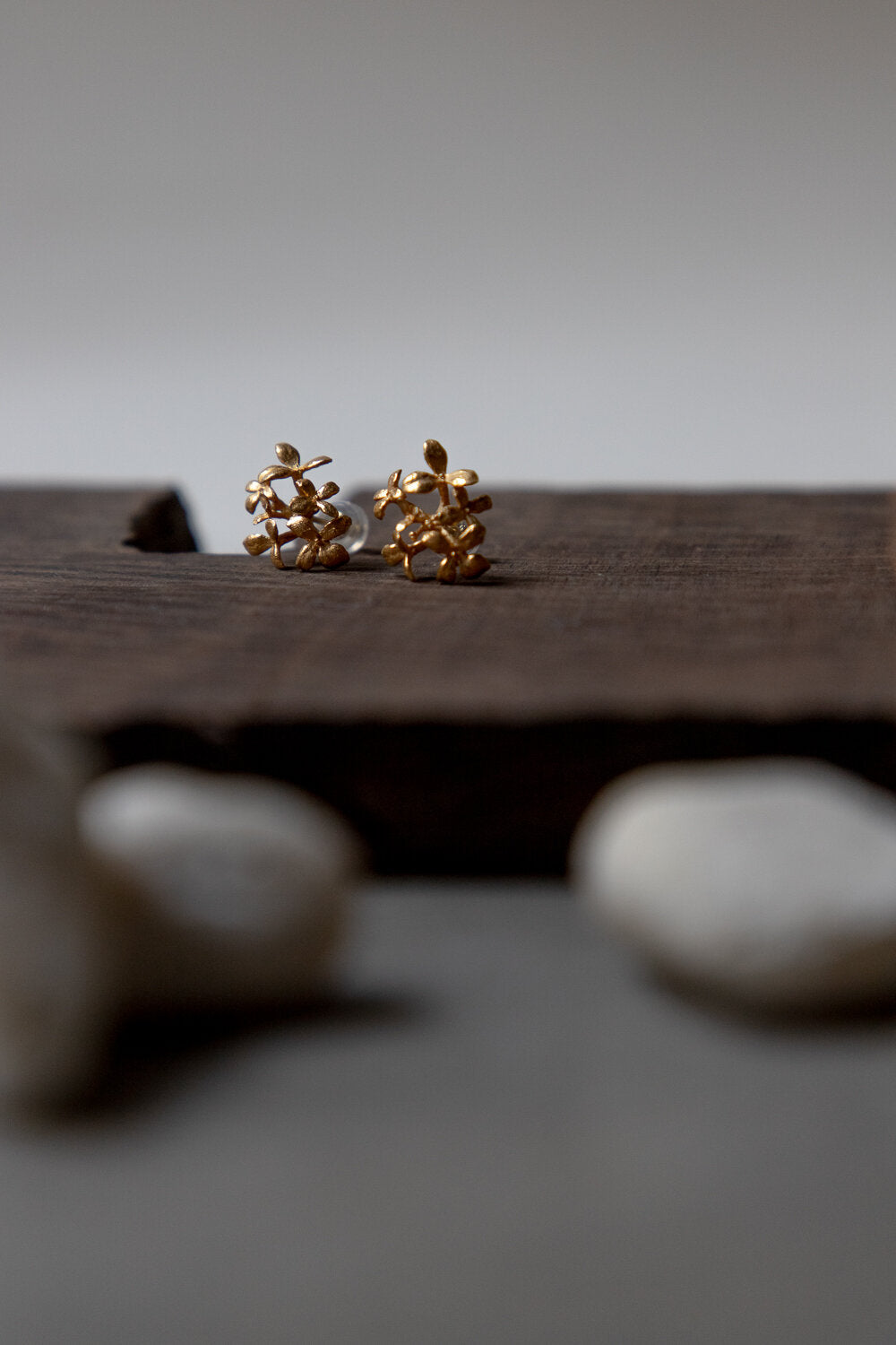 Hydrangea earrings