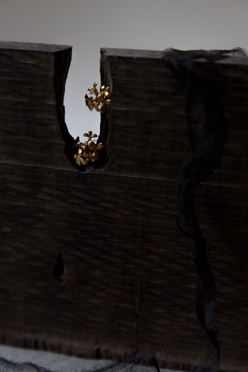 Hydrangea earrings