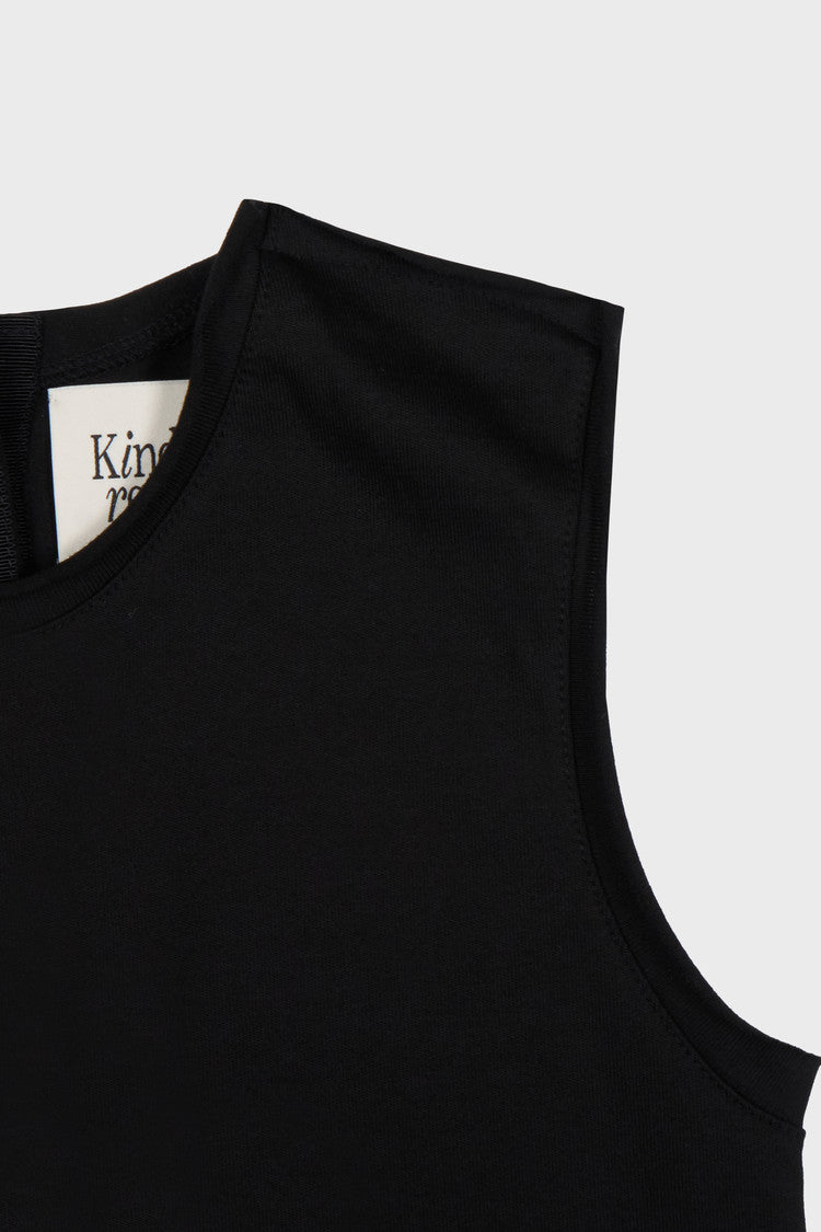 Open back sleeveless