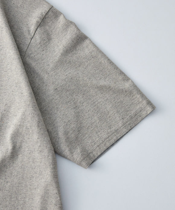 [UpcycleLino] BASIC Jersey Big Tee - Top Grey