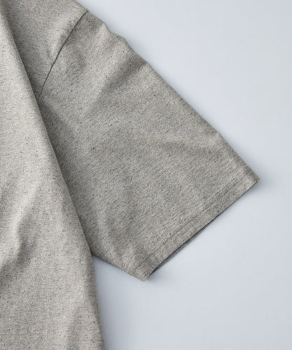 [UpcycleLino] BASIC Jersey Big Tee - Top Grey