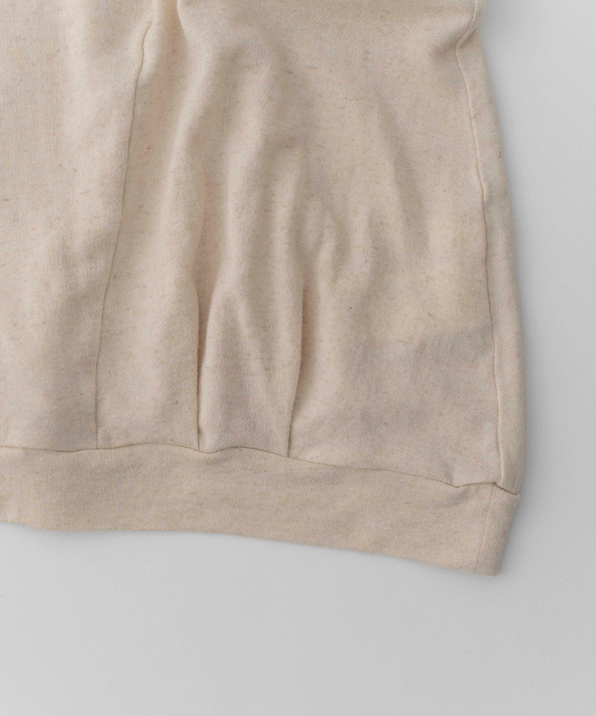 Cotton Linen Sleeveless Jersey - Ecru