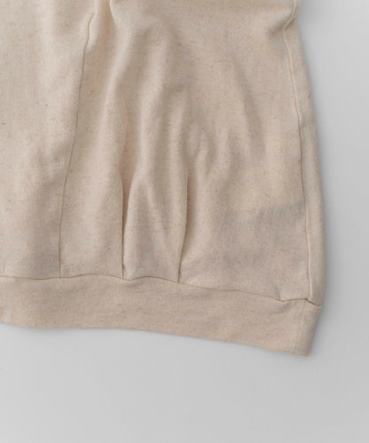Cotton Linen Sleeveless Jersey - Ecru