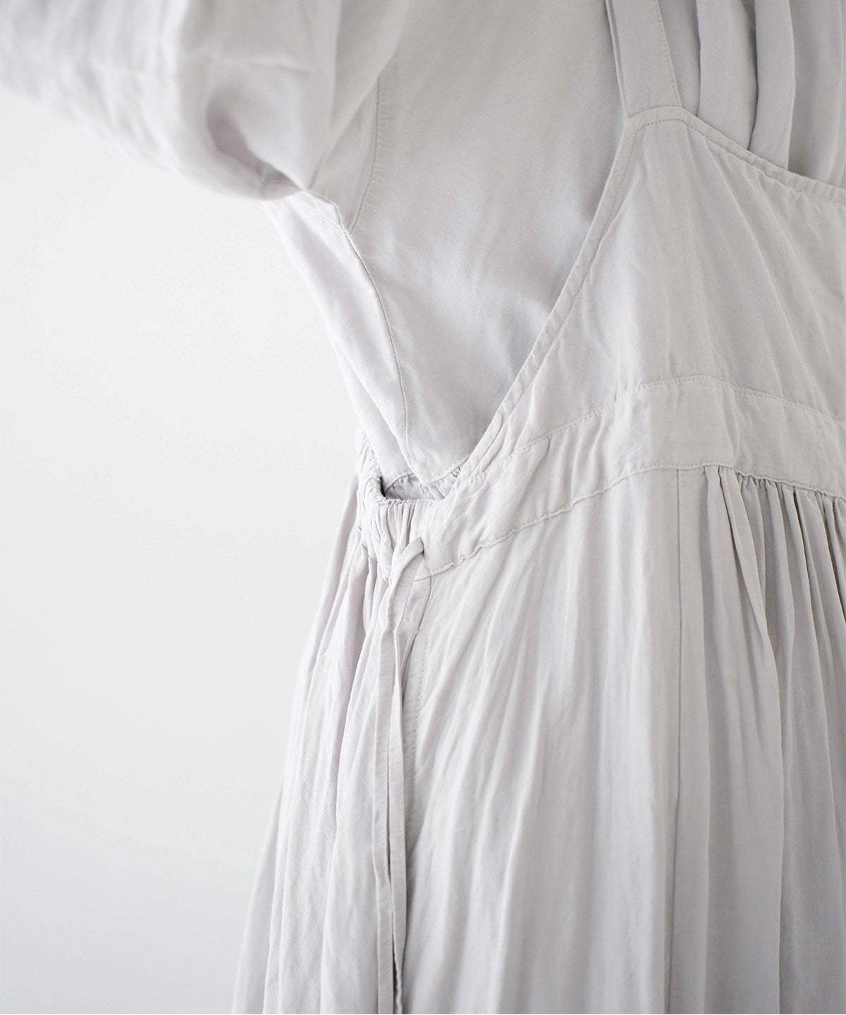 nest Robe | Linen Silk Apron Dress