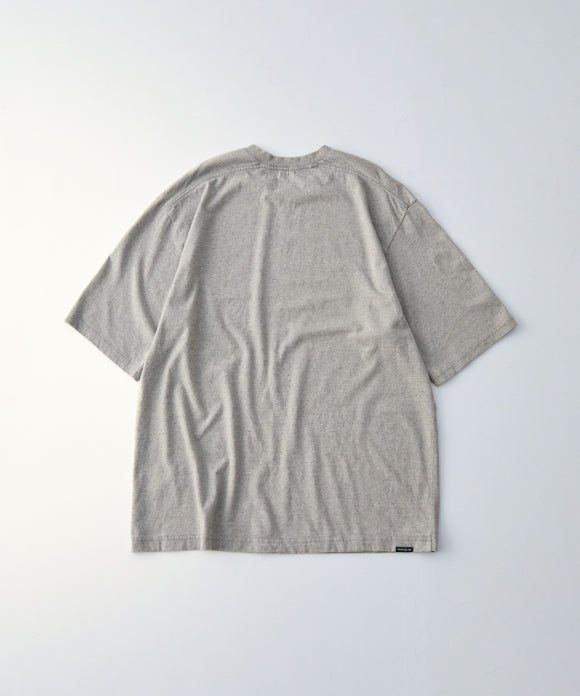 [UpcycleLino] BASIC Jersey Big Tee - Top Grey