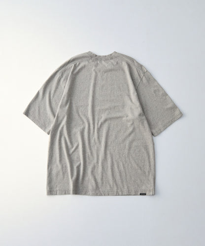 [UpcycleLino] BASIC Jersey Big Tee - Top Grey