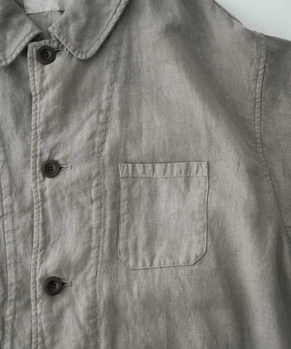 Light Linen Oxford Topcoat