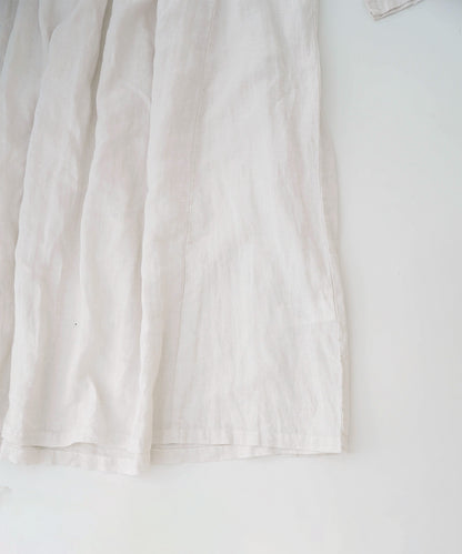 Linen Dot Jacquard Dress