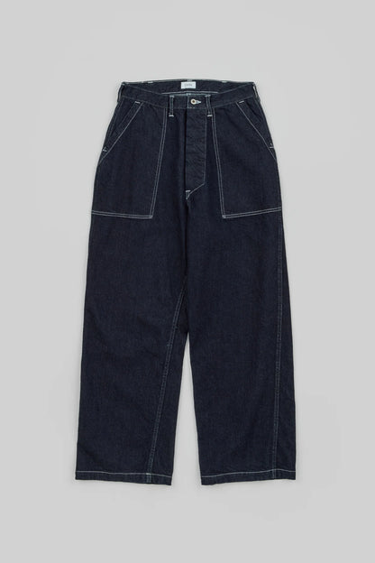 Denim baker pants (Dark Navy)