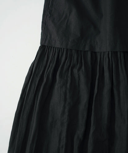 V-Neck Sleeveless Panel Dress