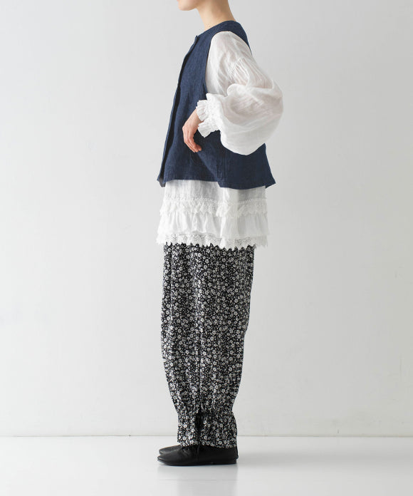 10oz Linen Denim Vest