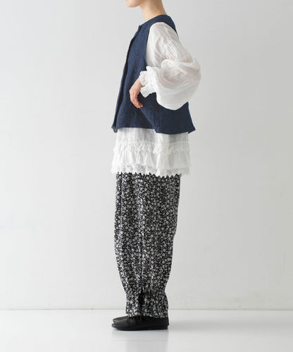 10oz Linen Denim Vest