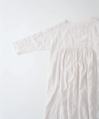 Linen Dot Jacquard Dress