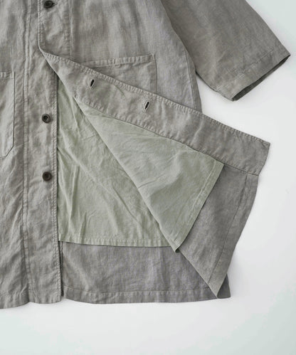 Light Linen Oxford Topcoat