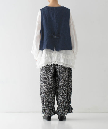 10oz Linen Denim Vest