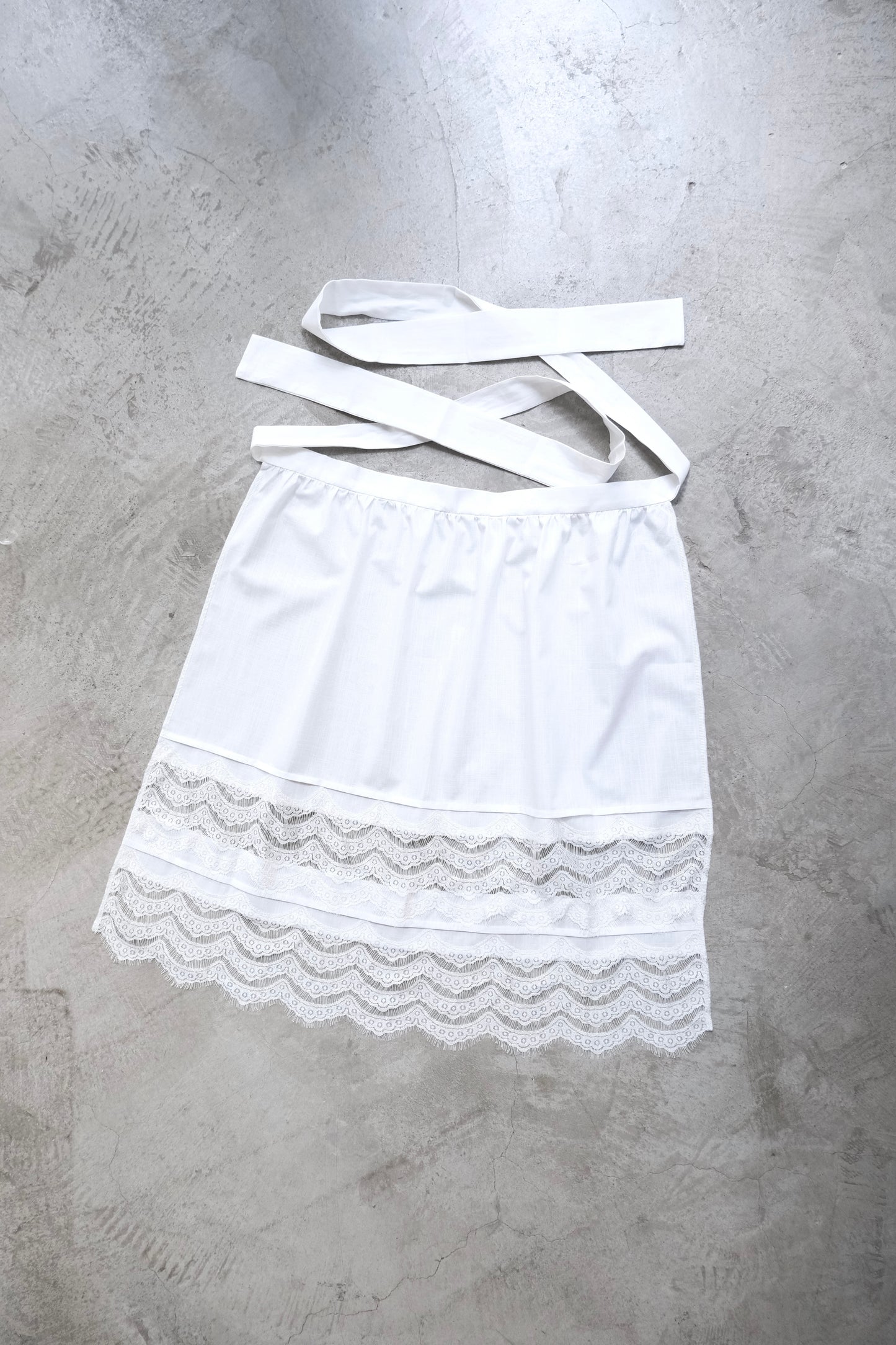 God Dag Italian linen apron wrap