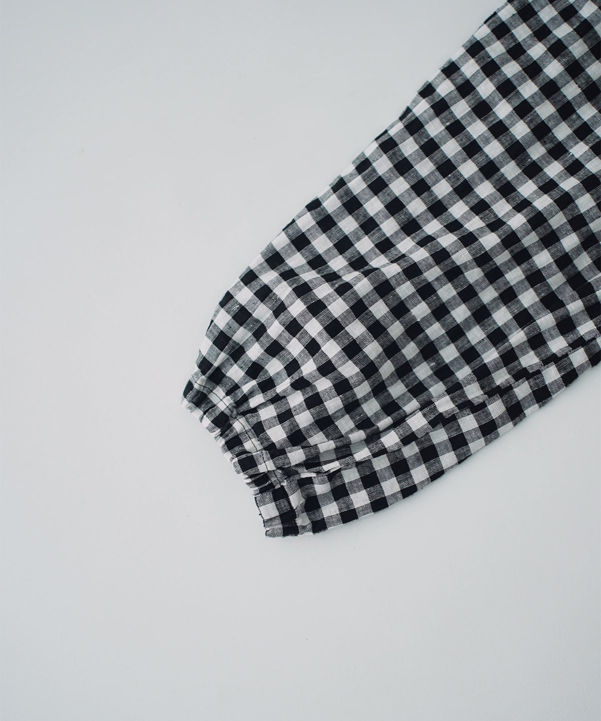 nest Robe | Super Water-Repellent Linen Cotton Check Anorak