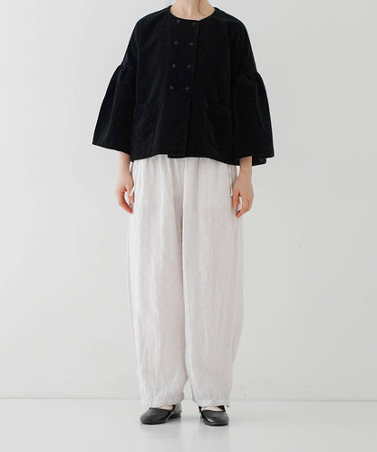 Linen Dot Jacquard Pants