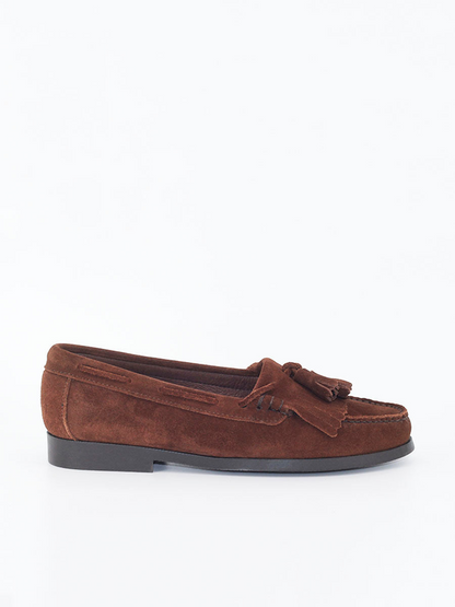 Spanish suede tassels loafers