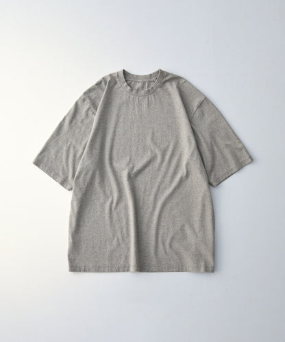 [UpcycleLino] BASIC Jersey Big Tee - Top Grey