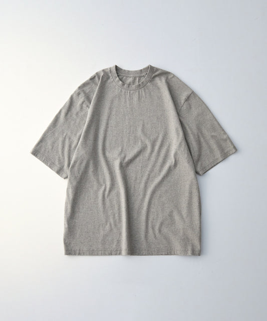 [UpcycleLino] BASIC Jersey Big Tee - Top Grey