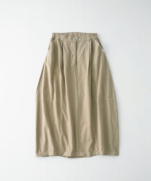 Cotton Linen Dungaree Balloon Skirt